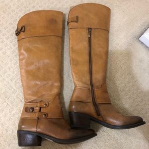 Vince Camuto leather riding boots